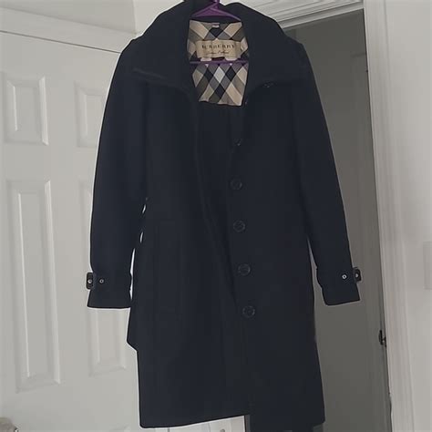 burberry gibbsmoore coat saks|Burberry wool.